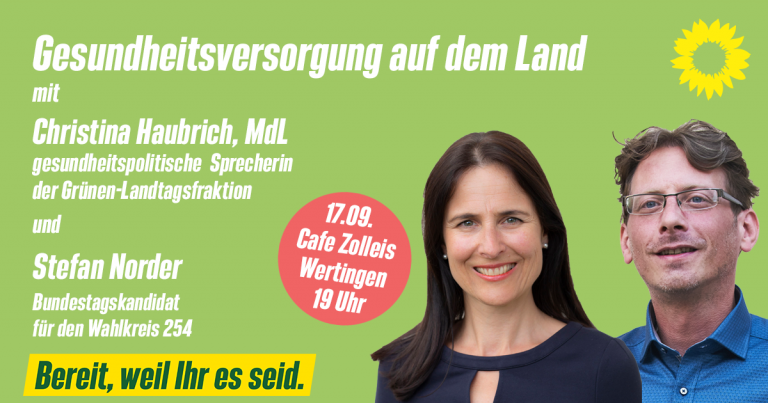 Einladung zur Wahlveranstaltung in Wertingen