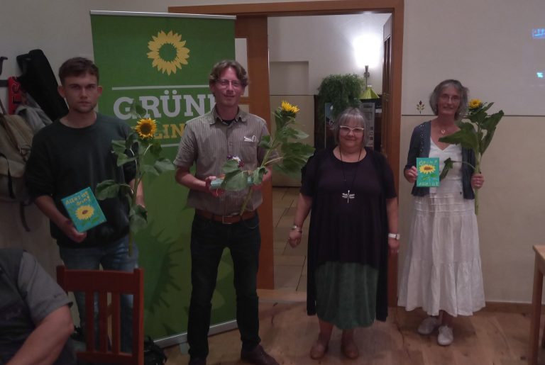 Grüne Wahlparty in Dillingen
