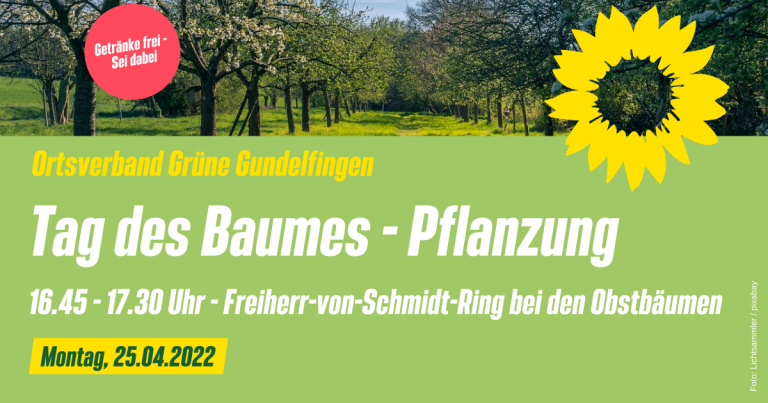 Tag des Baumes – Pflanzung