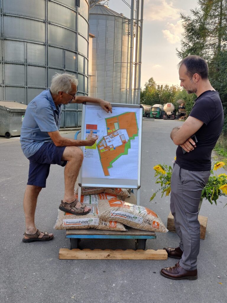 Besuch Pelletswerk in Ziertheim